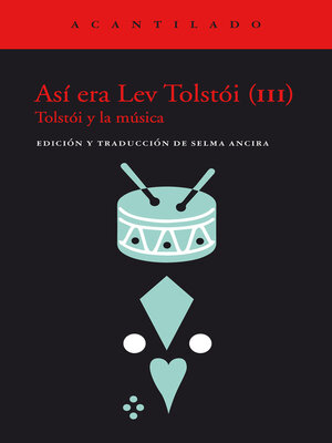 cover image of Así era Lev Tolstói (III)